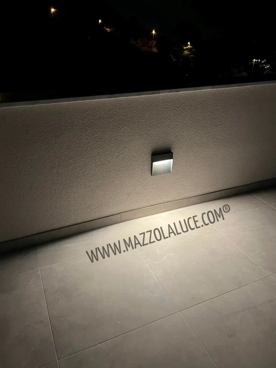 Isyluce step segnapasso led per esterno 6w 4000k corten