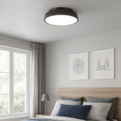 Isyluce urban plafoniera marrone led 3000k 4000k