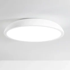 Isyluce zenal plafoniera led 3000k 4000k dimmerabile tonda