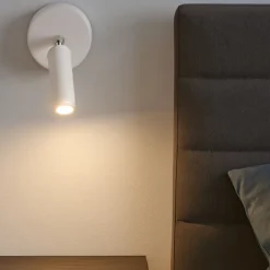 Isyluce applique da comodino bianco luce orientabile