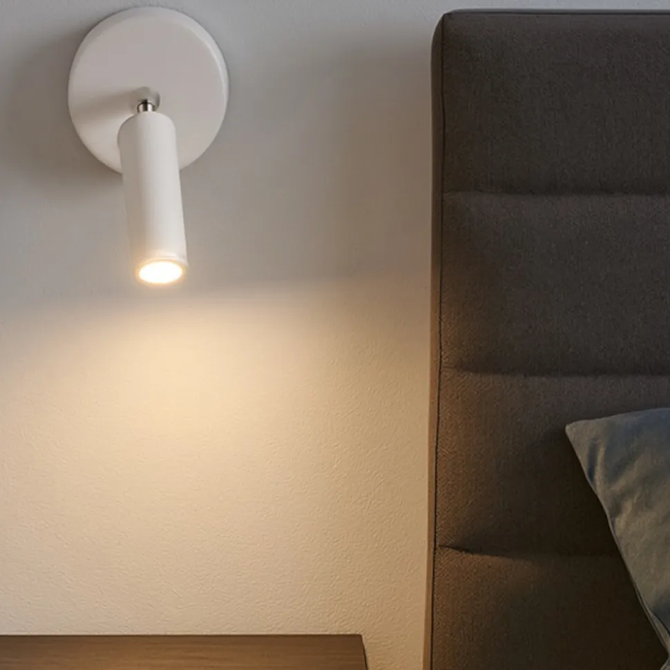 Isyluce applique da comodino bianco luce orientabile