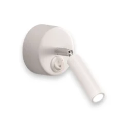 Isyluce applique da comodino bianco luce orientabile