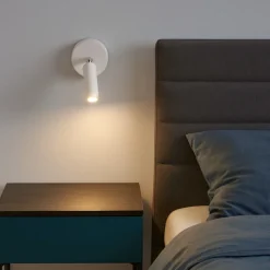 Isyluce applique da comodino bianco luce orientabile