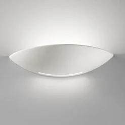 Isyluce applique di gesso bianco per interni