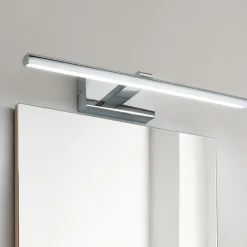 Isyluce applique per specchio da bagno 8w 4000k cromo