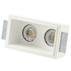 Isyluce cestello faretto gesso da incasso
