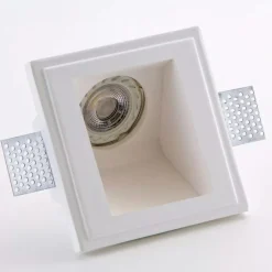Isyluce faretto gesso inclinato da incasso su cartongesso
