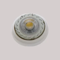Isyluce faretto in gesso da incasso rotondo per controsoffitto
