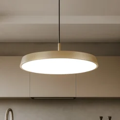 Isyluce lampadario sabbia per cucina led 39w 3000k 4000k dimmerabile