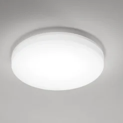 Isyluce plafoniera da bagno moderna rotonda bianca led 50w cct ip54