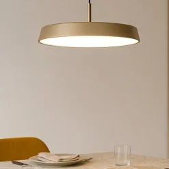 Isyluce urban lampadario da cucina sabbia led 42w 3000k 4000k dimmerabile