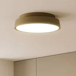 Isyluce urban plafoniera sabbia led 18w 3000k 4000k dimmerabile
