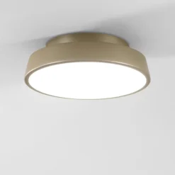 Isyluce urban plafoniera sabbia led 18w 3000k 4000k dimmerabile