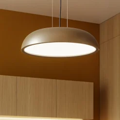 Isyluce zenel lampada a sospensione sabbia moderna led 27w dimmerabile