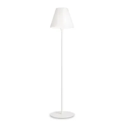 Itaca pt1 ideal lux piantana da esterno paralume cono bianca