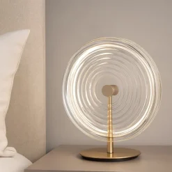 Jokey ondaluce abat-jour in vetro per camera da letto led 3000k