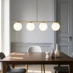Jugen miloox oro lampadario moderno per soggiorno