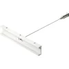 Kit sospensione bianco e staffa per unire due binari trifase gea luce