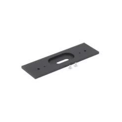 Kit0047 staffa da parete copri fori per articolo 7613 nero