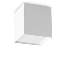 Kubiko pl ideal lux faretto led cubo bianco per interni led 10w 3000k