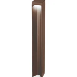 Kurt pt 3000k ideal lux lampione marrone ip54