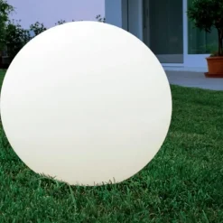 Lampada da esterno sfera oh! garden bianca linea light