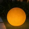 Lampada da esterno sfera 55cm ip65 da giardino ligneo linea light oh! mars
