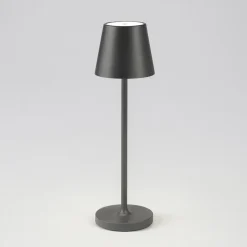 Lampada da tavolino h 28 cm minidiva grigio scuro perenz illuminazione