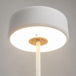Lampada da tavolino per esterno maytoni bianca led da 2200k a 4000k