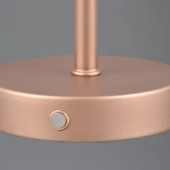 Lampada da tavolino per ristorante senza fili marrone caffe per esterno