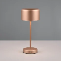 Lampada da tavolino per ristorante senza fili marrone caffe per esterno