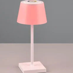 Lampada da tavolino senza fili led cct rgb dimmerabile bianca