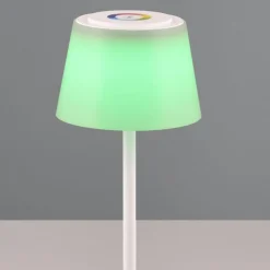Lampada da tavolino senza fili led cct rgb dimmerabile bianca