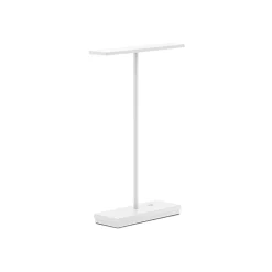 Lampada da tavolo portatile dubcolor linea light bianca led