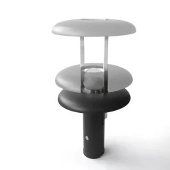 Lampada da tavolo portatile senza fili linea light camping bianca