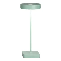 Lampada da tavolo senza fili lt tap ondaluce touch dimmer led salvia
