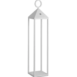 Lampada da terra led bianca portatile per esterno