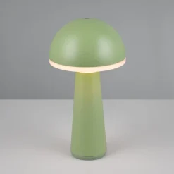 Lampada led senza fili ta tavolo portatile verde pistacchio per esterni
