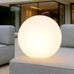 Lampada linea light oh! garden da giardino 55cm led 15w 3000k