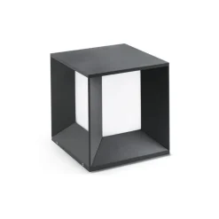 Lampada per esterno da appoggio grigio antracite moderna