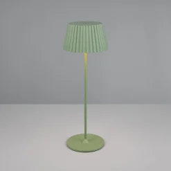 Lampada portatile led 3000k da tavolo verde pistacchio