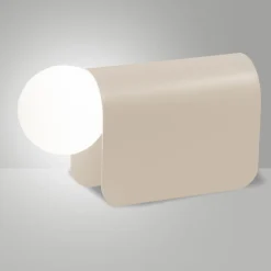 Lampada abat-jour da comodino design moderna sabbia fabas birba