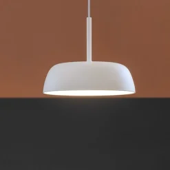 Lampada a sospensione bianca led 12w 3000k 4000k dimmerabile vivida pinco