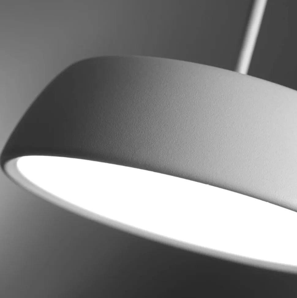 Lampada a sospensione bianca led 12w 3000k 4000k dimmerabile vivida pinco