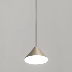Lampada a sospensione cono sabbia per tavolo vivida luminelle