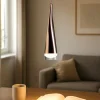 Lampada a sospensione design moderna oro rosa twist vivida led 5w 3000k fp