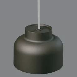 Lampada a sospensione per isola vivida bottone bronzo