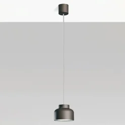Lampada a sospensione per isola vivida bottone bronzo