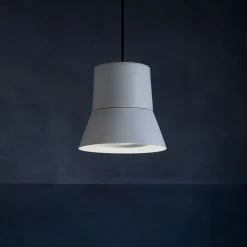 Lampada bianca a sospensione moderna led 6w 3000k vivida cloche