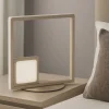 Lampada da comodino dowel lt oro ondaluce design moderna